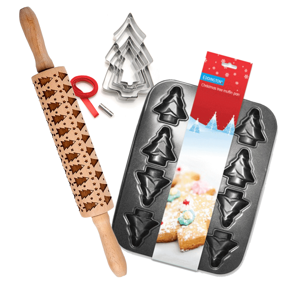 christmas tree baking set stuff for the kitchen christmas tree baking set stuff for the kitchen
