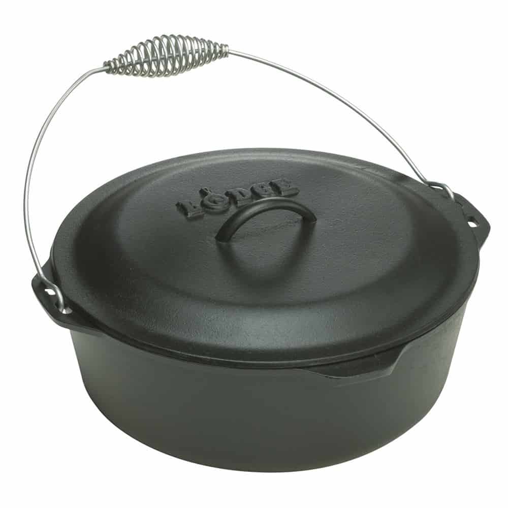 Lodge Dutch Oven with Spiral Handle Bail - L8DO3 - Stuff for the Kitchen