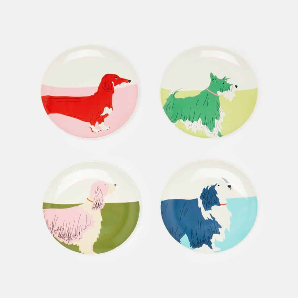 Joules Multi Dog Plate Stuff for the Kitchen