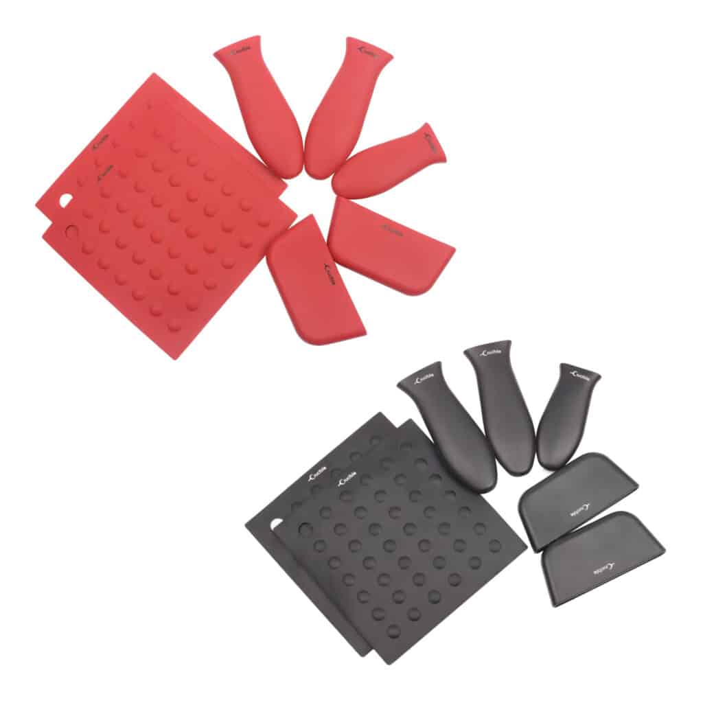 Crucible Silicone Hot Handle Pot Holder Set of 7 - Stuff for the Kitchen