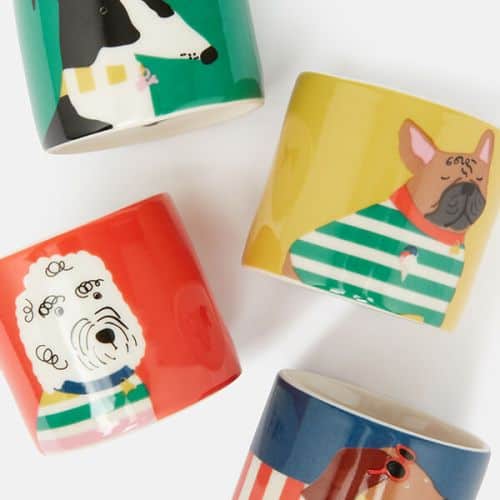 Joules Brightside Dog Egg Cups Stuff for the Kitchen