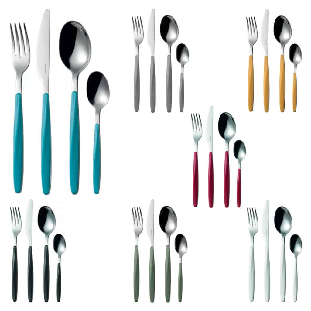 Guzzini Cutlery Set 24 Pieces - My Fusion Series - Stuff for the Kitchen