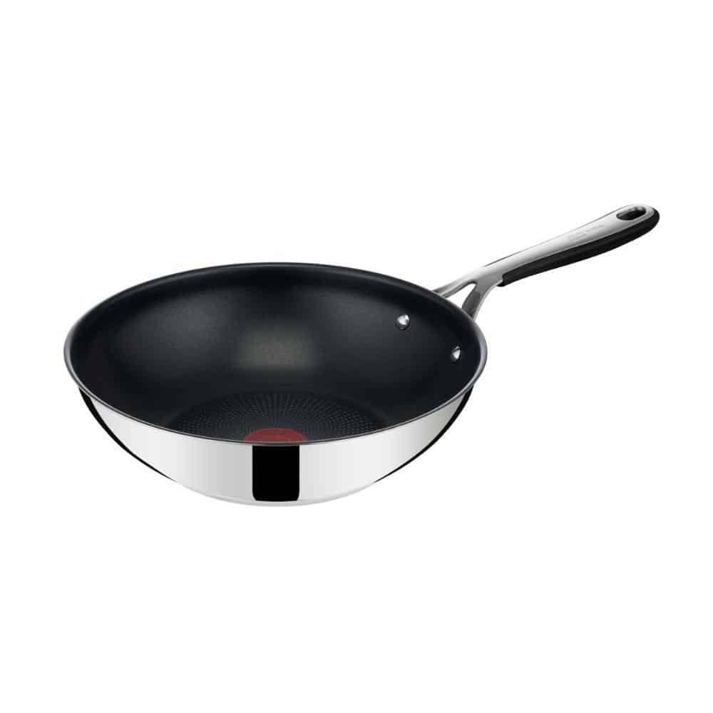 Tefal Jamie Oliver Kitchen Essential Wok - Stir-fry Pan Thermo