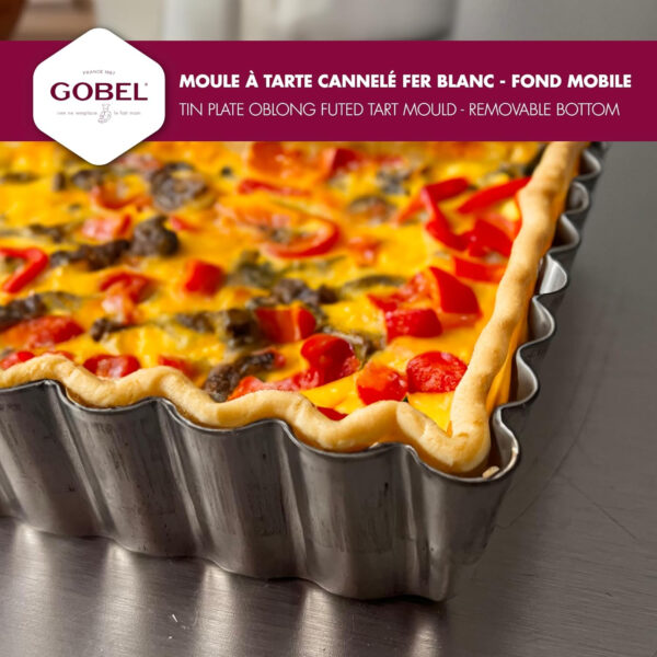 Gobel Rectangular Tart Mould 35 × 11 cm - Image 5