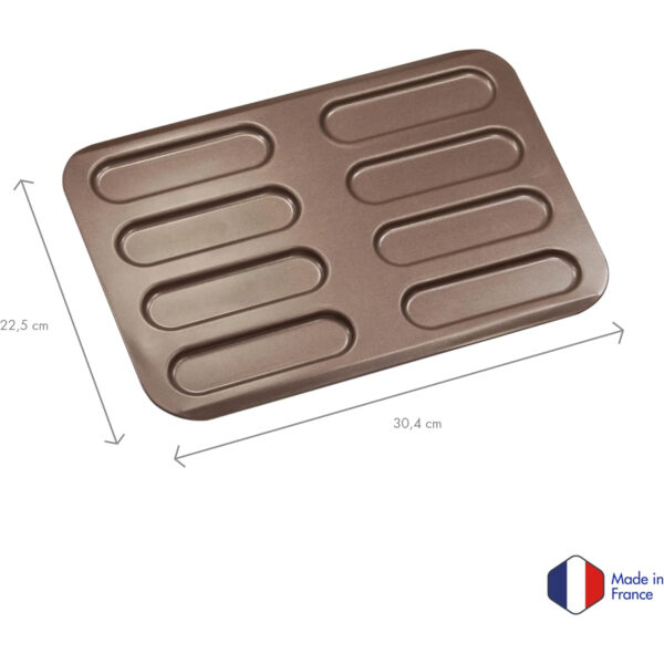 Gobel Non-Stick 8-Hole Éclair Baking Tin - Image 2