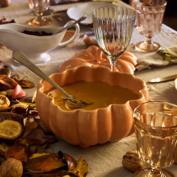 Costa Nova Silvina Pumpkin Casserole 27cm Terracotta - Image 2