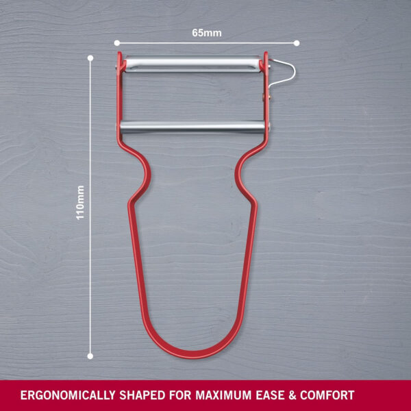Victorinox Peeler - Rex Series - Straight - Red - Image 4