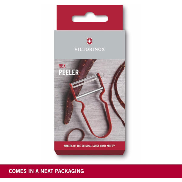 Victorinox Peeler - Rex Series - Straight - Red - Image 6