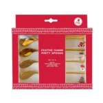 Eddingtons Gold Christmas Teaspoon Set of 4