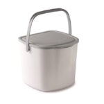Snips Kitchen Compost Bin 3L - White