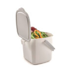 Snips Kitchen Compost Bin 3L - White - Image 3