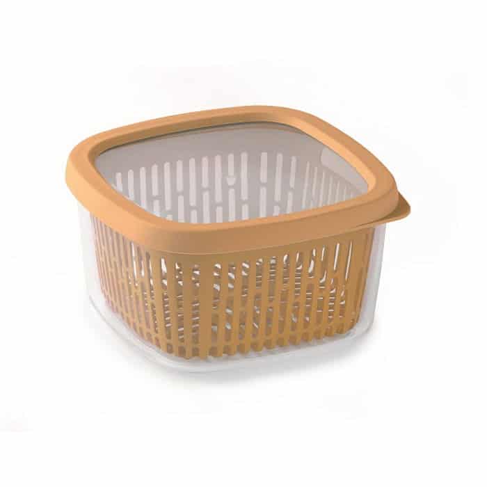 snips-aroma-keeper-15-l-mustardcontainer-for-the-storage-of-vegetables-and-fruit.-the-removable-perforate-8001136909580-1.jpg Snips Aroma Keeper 1.5L - Image 1