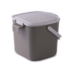 Snips Kitchen Compost Bin 3L - Charcoal - Image 3