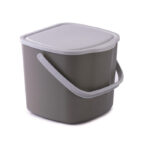 Snips Kitchen Compost Bin 3L - Charcoal