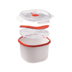 Snips Microwave Rice Cooker 2.7L - White - Image 2