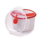 Snips Microwave Rice Cooker 2.7L - White - Image 3