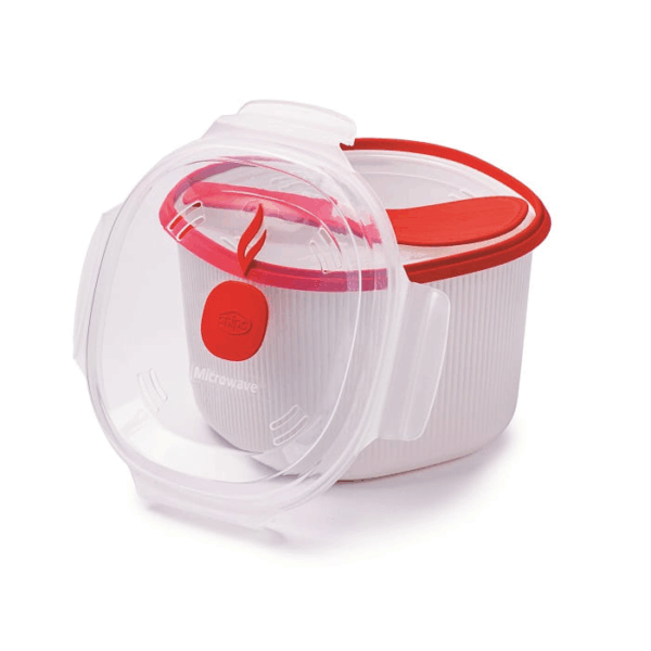 Snips Microwave Rice Cooker 2.7L - White - Image 3