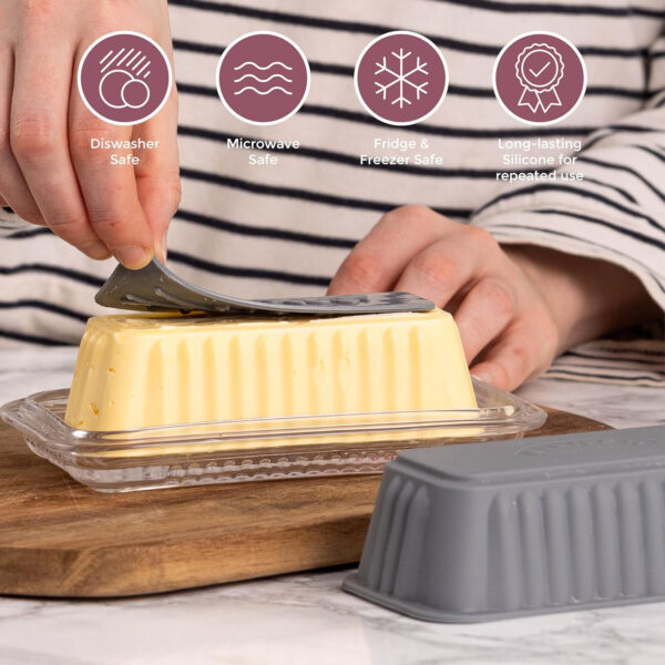 Kilner Silicone Butter Mould Set - Image 3