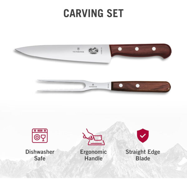 Victorinox Maple Carving Set 2pc - Image 2