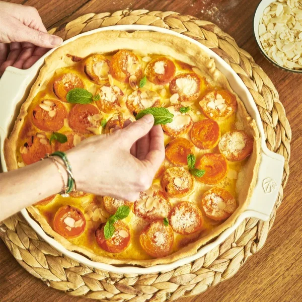 Appolia Ecru Pie Dish - Image 2