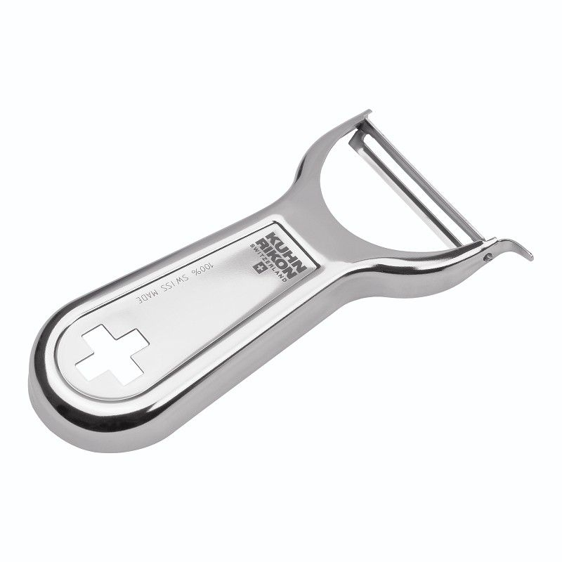 kuhn-rikon-swiss-metallic-peeler-cross-7610154027773-2777-1.jpg Kuhn Rikon Swiss Metallic Peeler Cross Straight Blade - Image 1