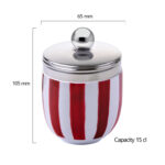 BIA Egg Coddler Stripes - Red - Image 4