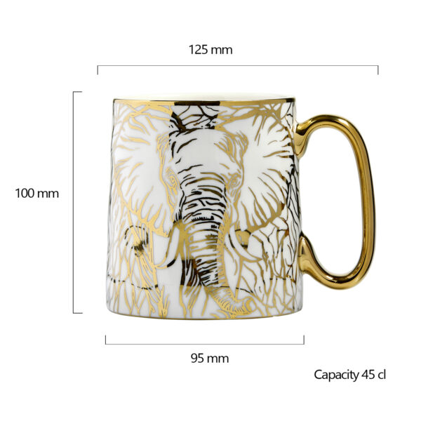 BIA Elephant Animal Mug - Image 3