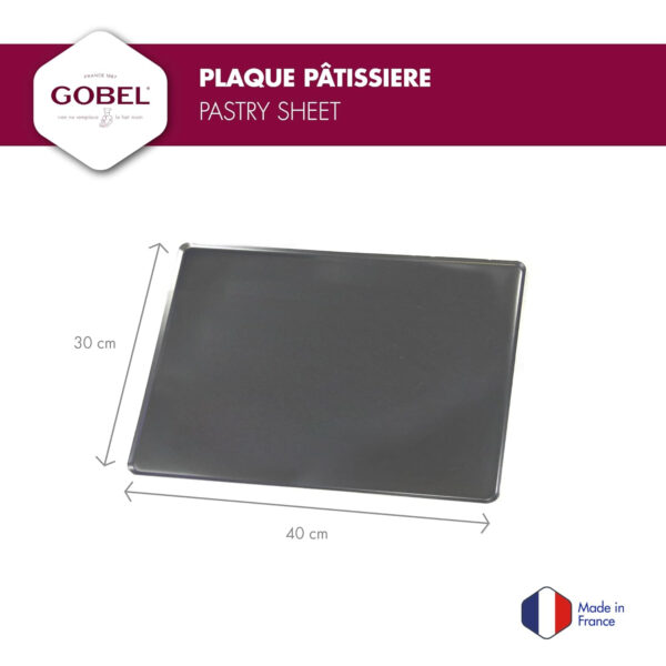 Gobel 40 × 30 cm Aluminium Non-Stick Baking Sheet - Image 2