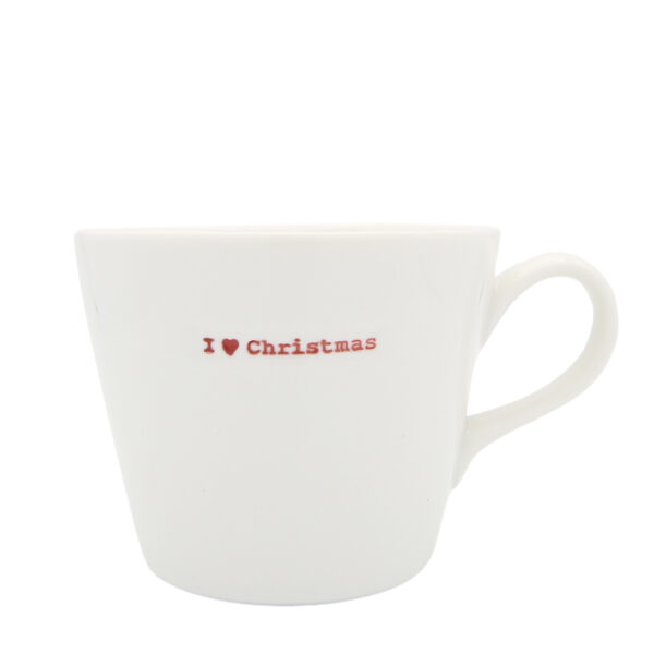 Keith Brymer Jones Mug - Word Range - I Love Christmas - Image 2