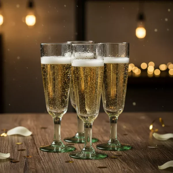 Prosecco Glass - 100% Recycled Glass - Image 3